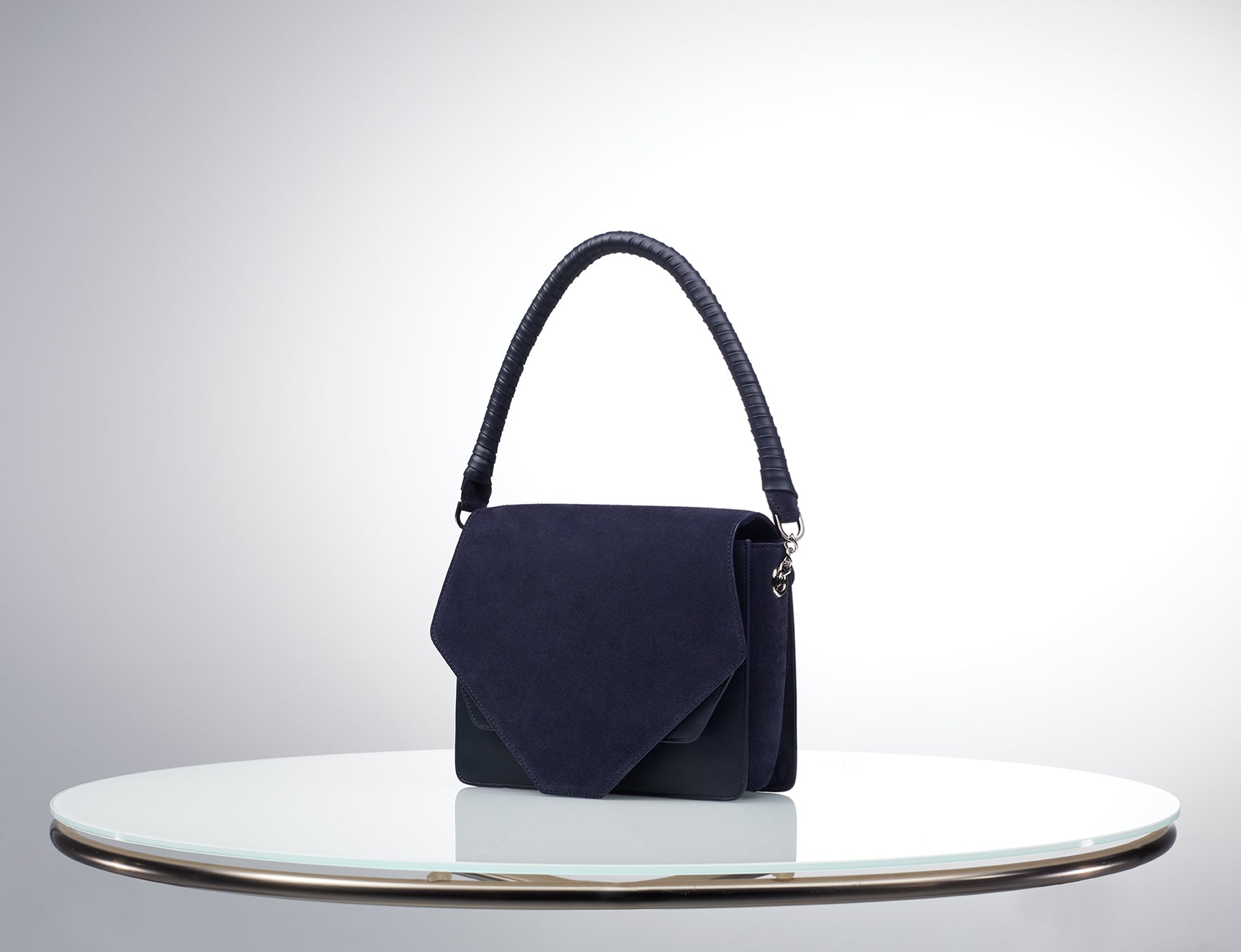 6 Collection Shoulder Bag Blue